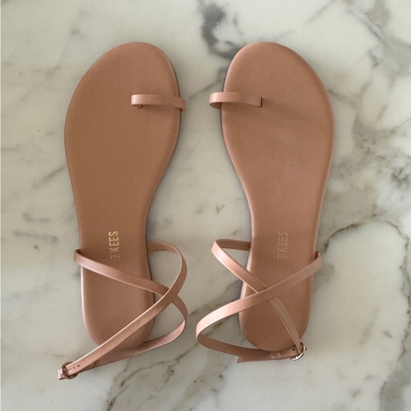 TKEES Phoebe Sandal - Beige - Picture 1 of 6